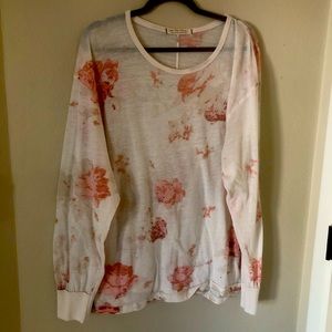 Free People Burnout Long Sleeve Shirt